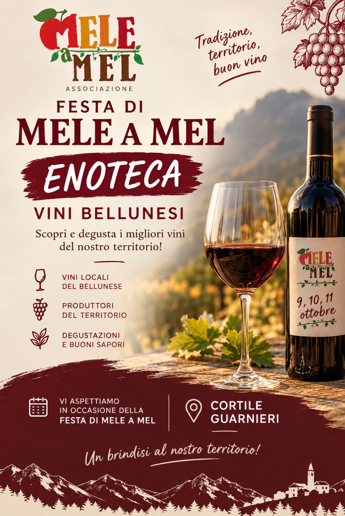 Locandina enoteca