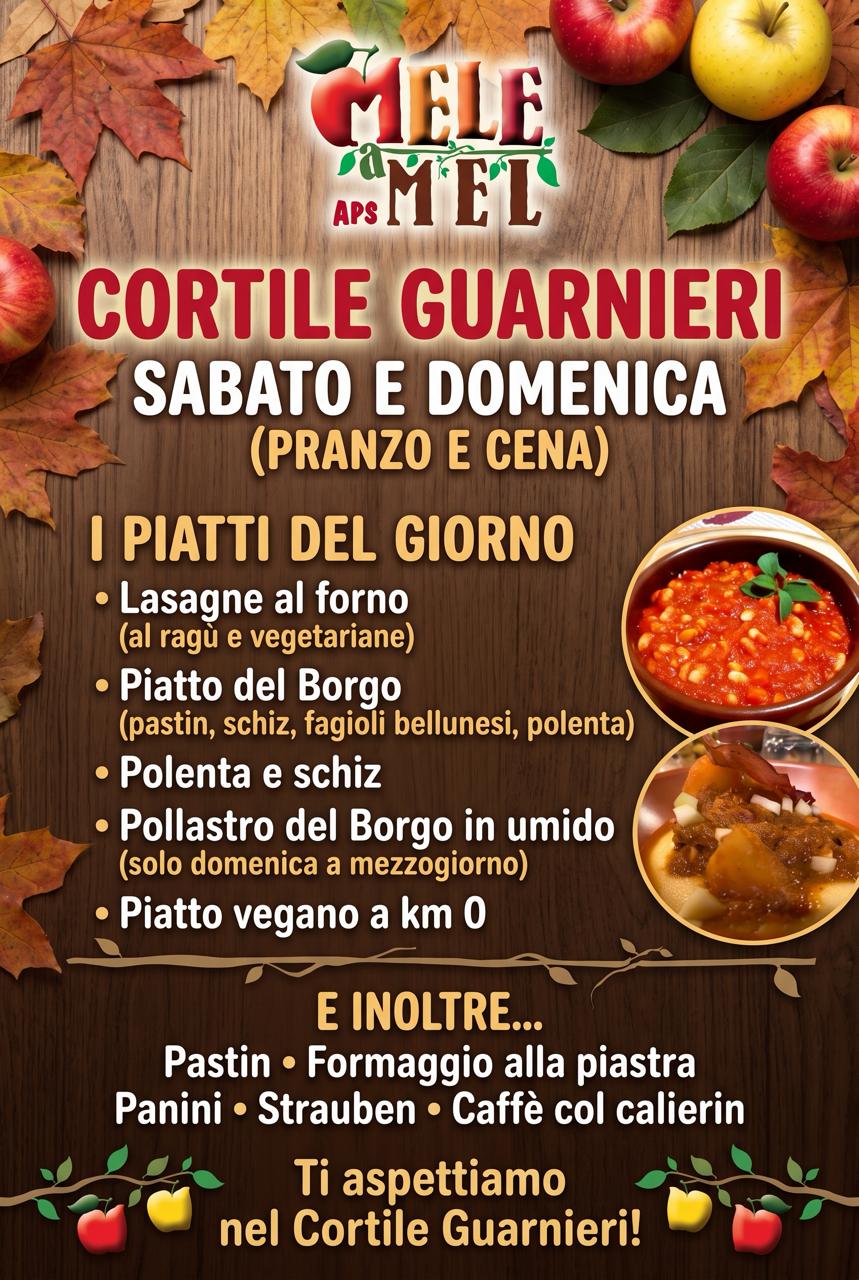 Locandina menu